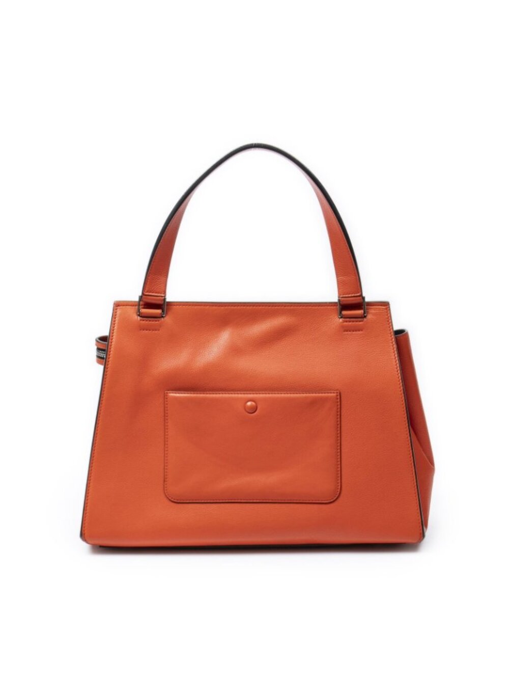 ★SOLD★ Celine Edge Bag Orange Calfskin Leather - Picture 5 of 10